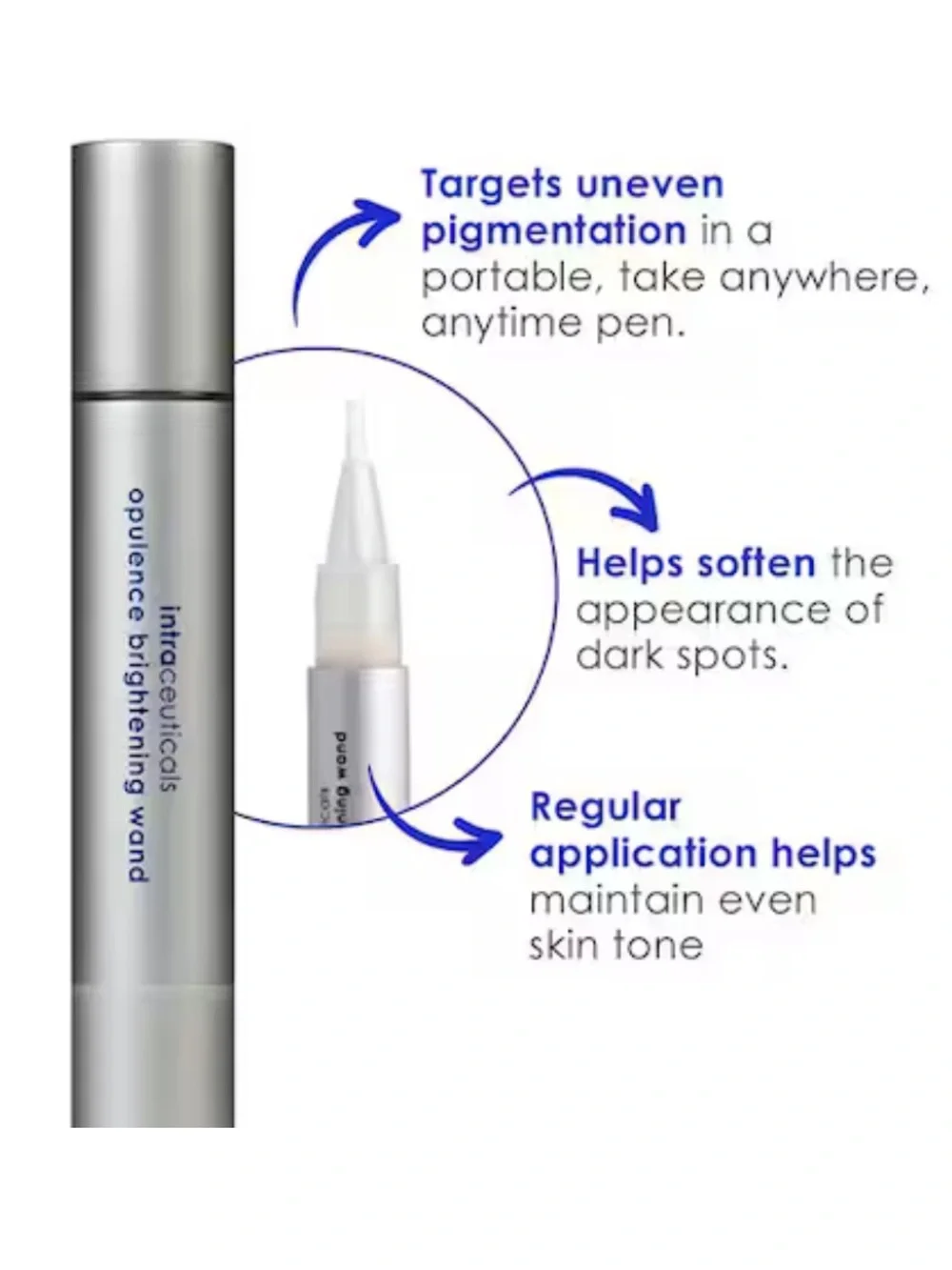 NWT Intraceuticals Opulence Brightening Wand Dark Spot Corrector 0.13 oz